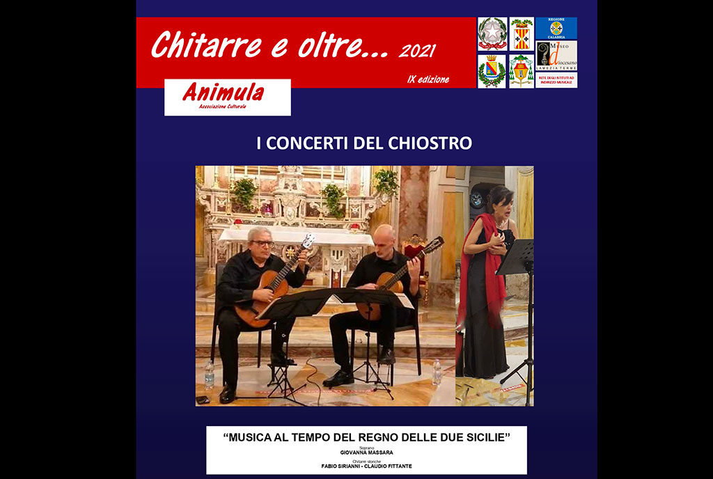 Lamezia, al via nel chiostro del seminario vescovile l’edizione 2021 di “Chitarre e oltre…”	