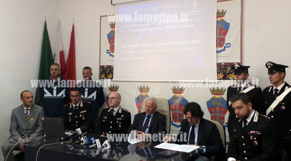 Operazioni Chimera 2, forze dell'ordine e magistratura concordi su momento unico per Lamezia