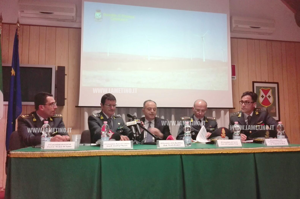 Operazione l’Isola del Vento, Gratteri: "Soldi cosca in parco eolico Wind Farm" - VIDEO