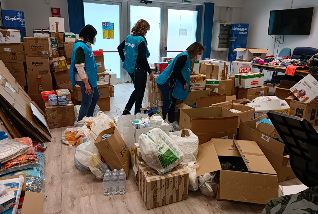La sede di Confartigianato Imprese Calabria apre le porte alla solidarietà al popolo ucraino