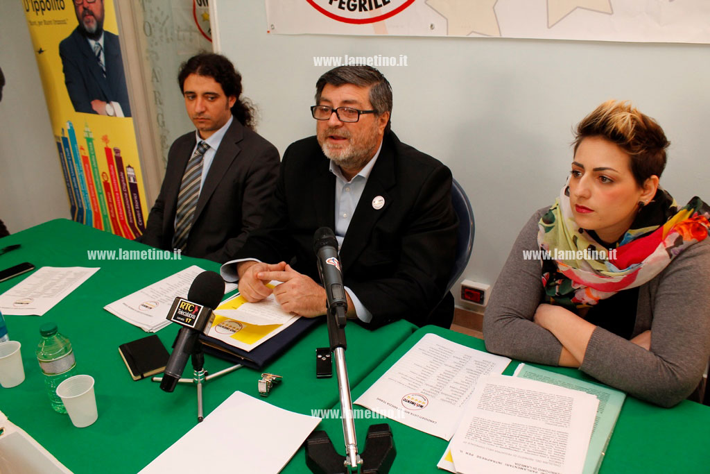 D’Ippolito (M5S) presenta programma assieme a Nesci e Parentela