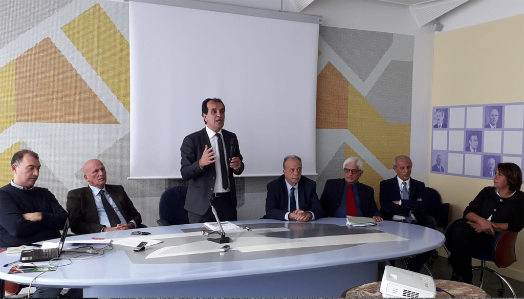 Provincia, conferenza stampa di fine mandato per Enzo Bruno