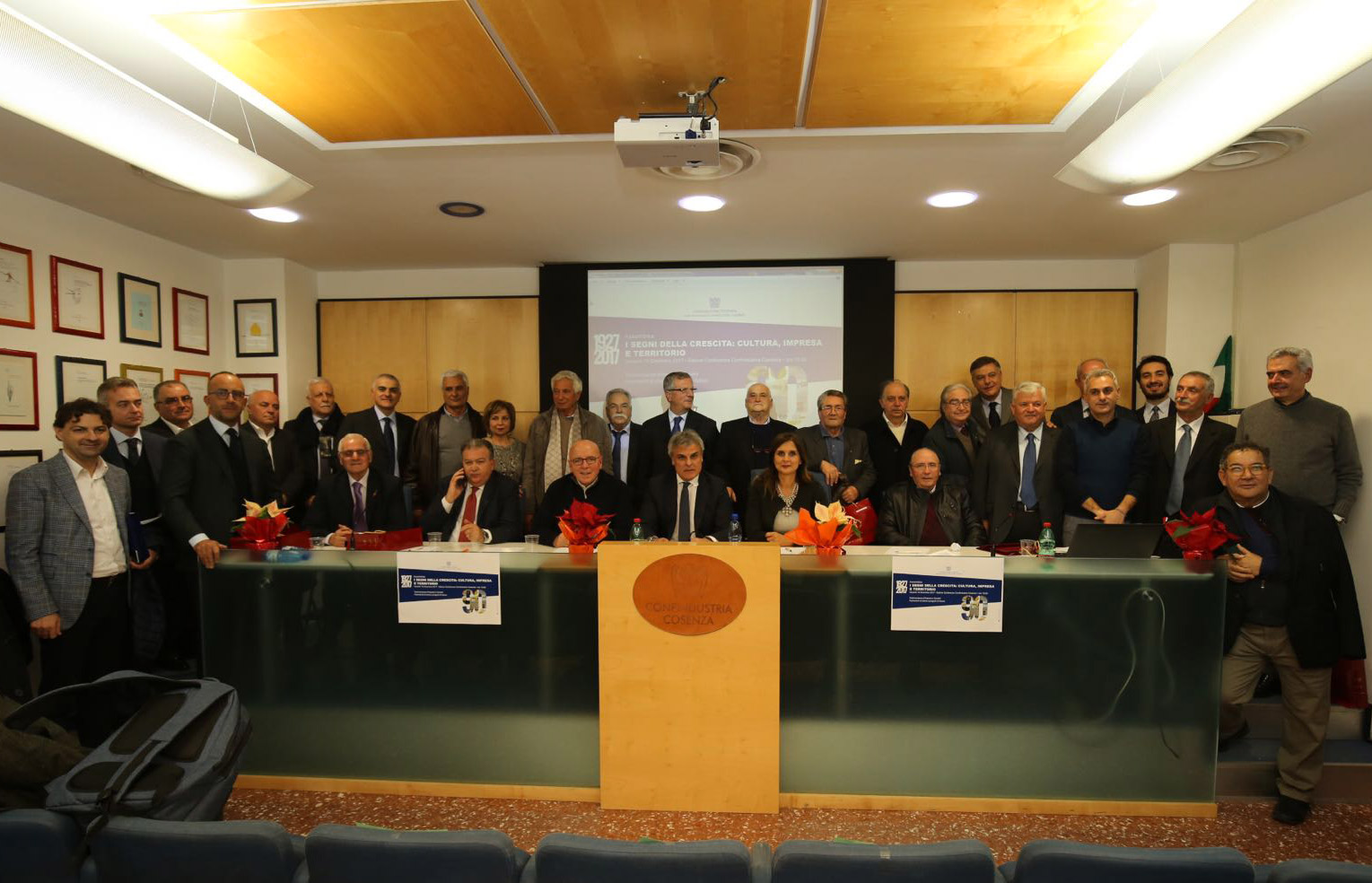 Concluse celebrazioni 90 anni di Confindustria Cosenza, premiate 25 imprese