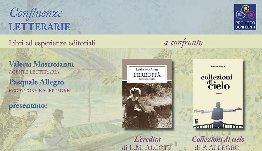 “Confluenze letterarie”, due libri a confronto il 9 agosto a Conflenti