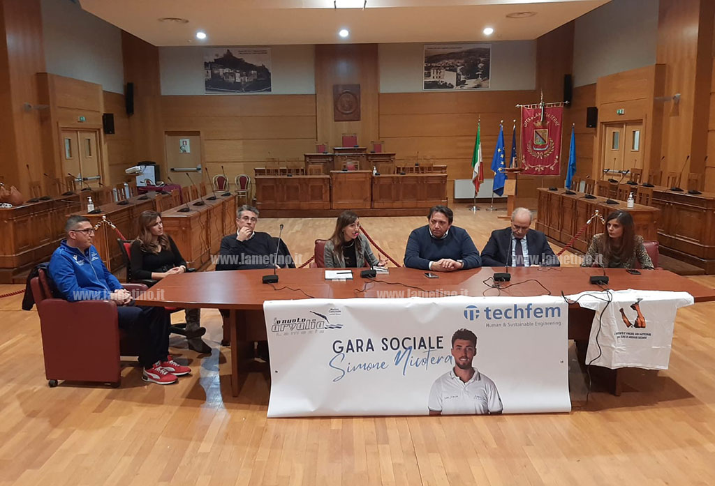 Lamezia, presentata la Gara Sociale di Nuoto intitolata a Simone Nicotera