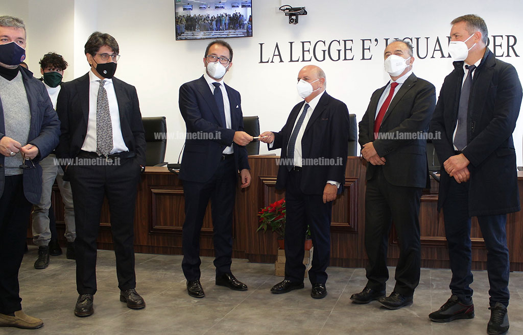 Pronta aula bunker a Lamezia, Gratteri: "Un giorno di festa"  - VIDEO