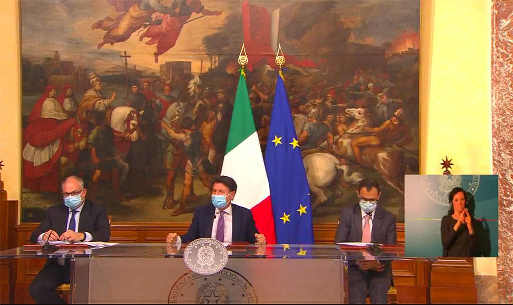 Conte illustra Decreto Ristori, pronti gli indennizzi per oltre 5 miliardi: "Arriveranno entro 15 novembre"
