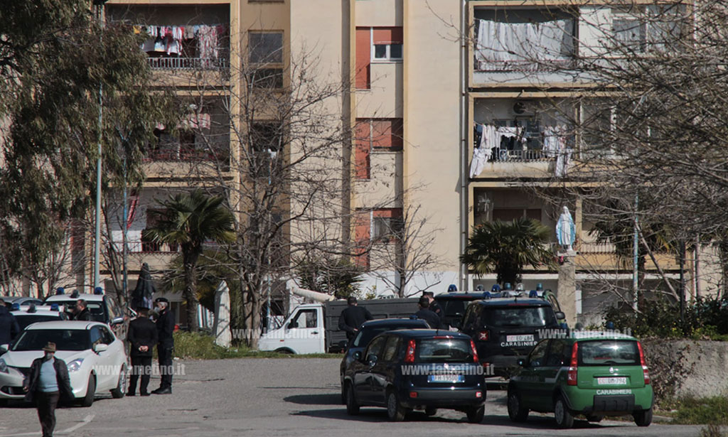 Lamezia, controlli dei carabinieri al quartiere Ciampa di cavallo