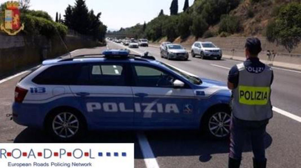 Al via operazione Roadpol "Safe Holiday" anche in Calabria: controlli a tappeto della Polizia Stradale