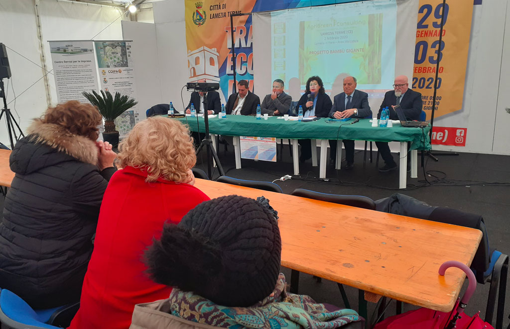 Lamezia, il bambù al centro di un incontro alla manifestazione fieristica "Tradizioni ed Eccellenze del Territorio" 