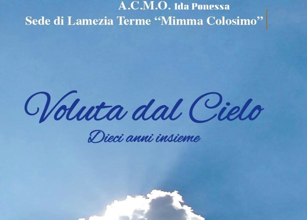 Lamezia, presentazione libro “Voluta dal cielo” per i 10 anni della sezione Acmo “Mimma Colosimo”