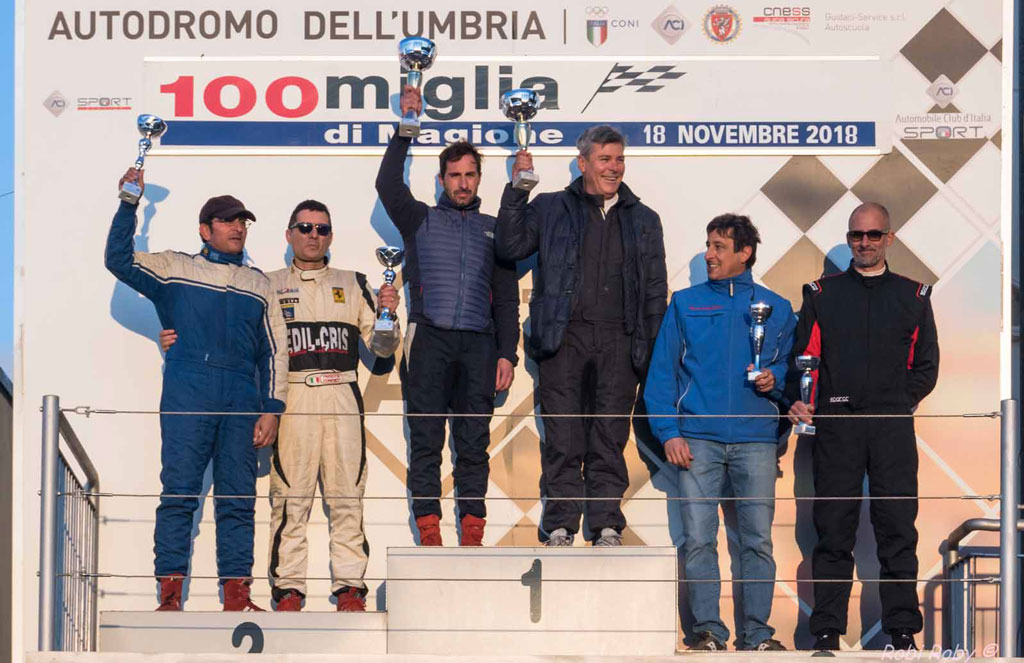 Piloti calabresi protagonisti alla 100 Miglia di Magione in Umbria