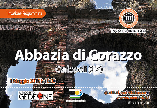 “Invasioni Digitali” all’Abbazia S Maria di Corazzo