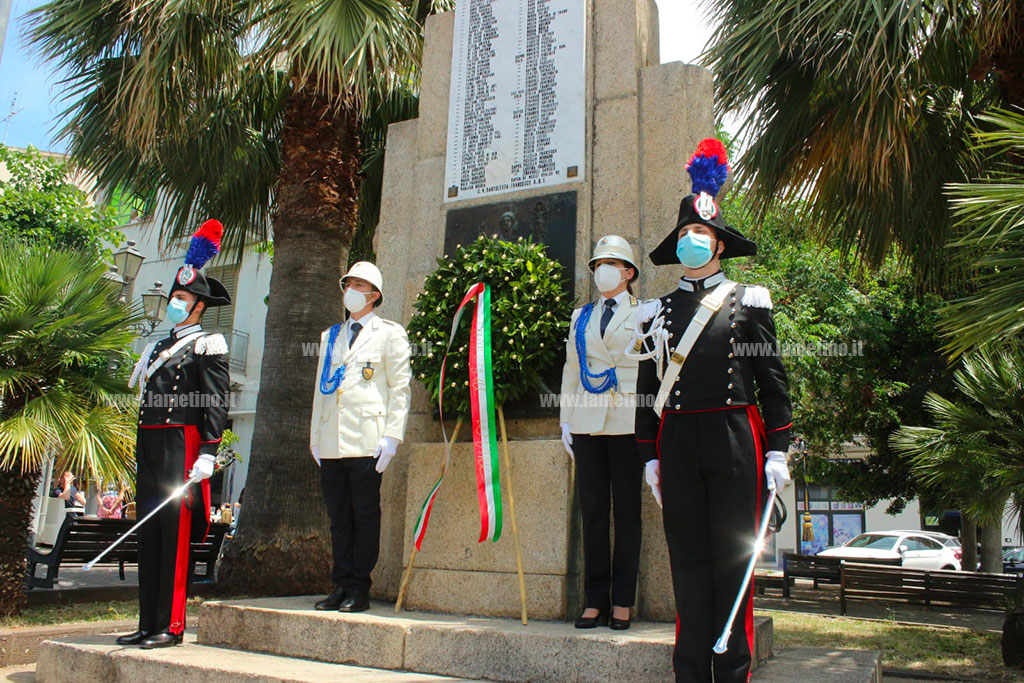 Lamezia, Festa della Repubblica: celebrato il 75esimo anniversario