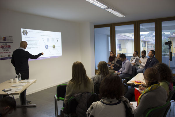 Conclusa prima edizione corso Seo & Web Marketing a Cosenza