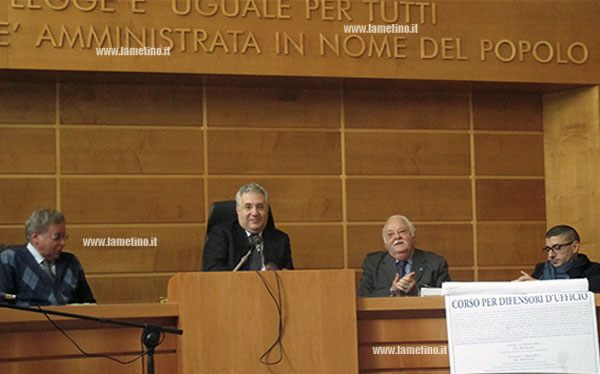 Lamezia: sesta lezione Scuola Territoriale della Camera Penale 