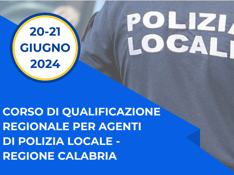 Corso qualificazione regionale per agenti di polizia locale il 20 e 21 giugno in Cittadella