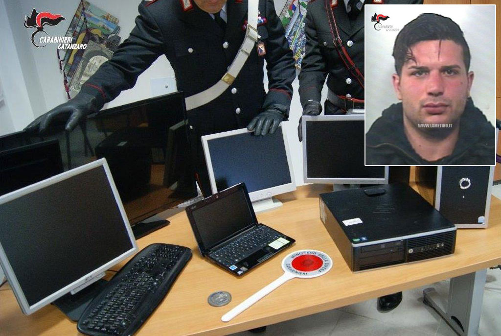 Lamezia, furti in appartamenti e attività commerciali: in manette 31enne