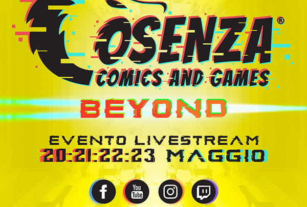 Al via dal 20 al 23 maggio il Cosenza Comics and games