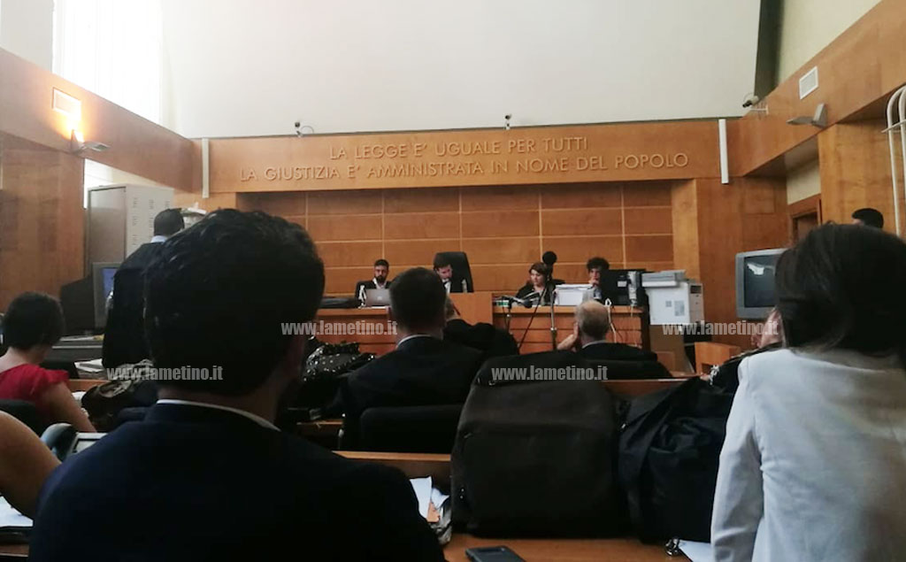 Lamezia, al via processo "Crisalide" per undici imputati