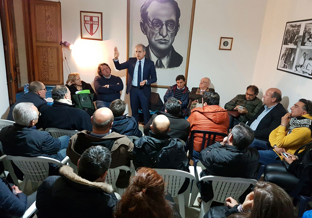 Lamezia: approfondimento sul piano strutturale comunale nella sede dei Cristiani democratici