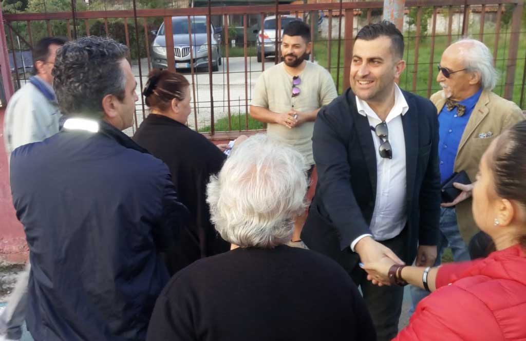 Lamezia, Cristiano visita il "percorso della salute" vicino ospedale