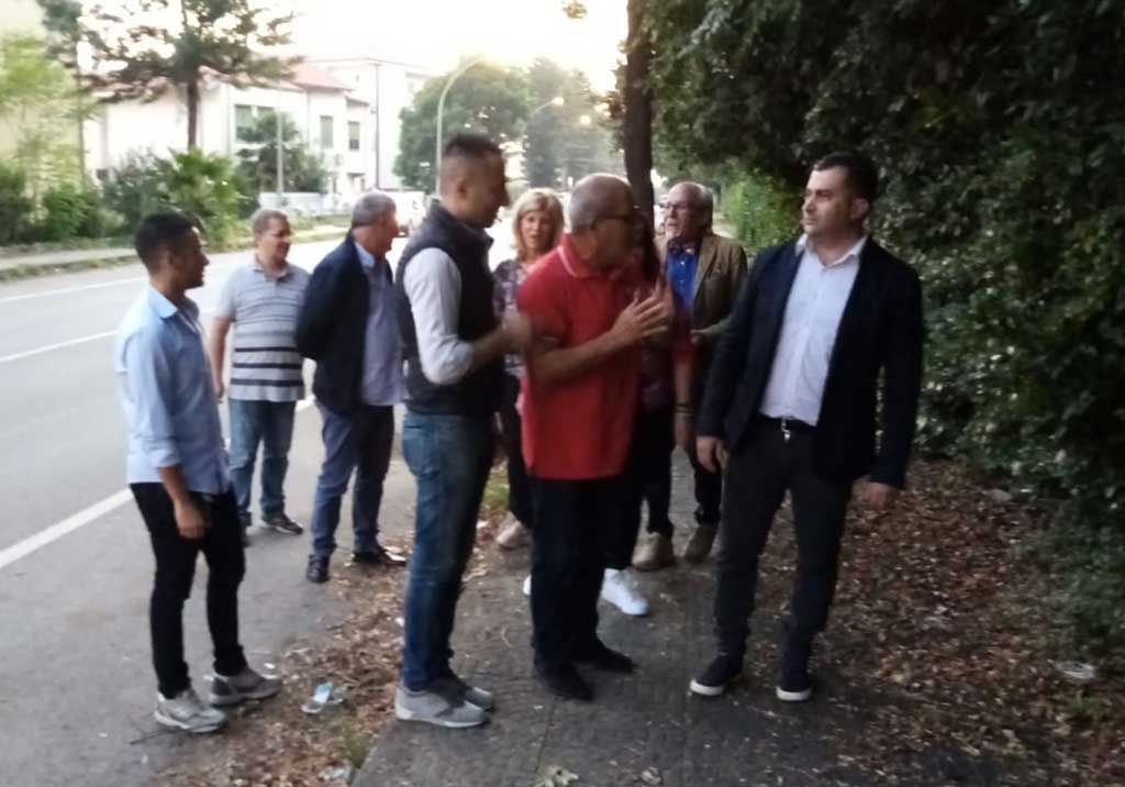 Lamezia, Cristiano ha visitato il quartiere di Savutano