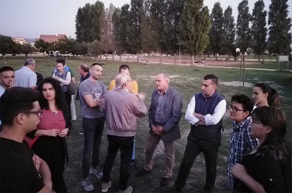 Lamezia, Cristiano visita parco Impastato: "Serve un bando per darlo in gestione"