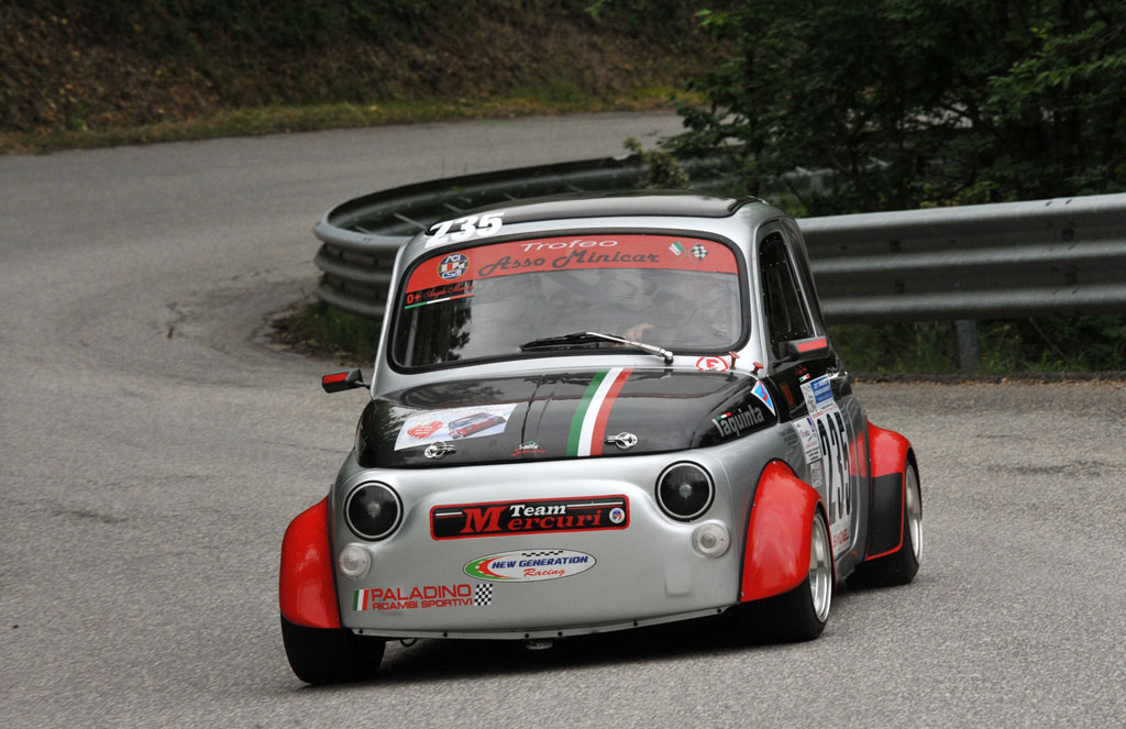 Il pilota lametino Angelo Mercuri al Campionato Bicilindriche Salita in Toscana