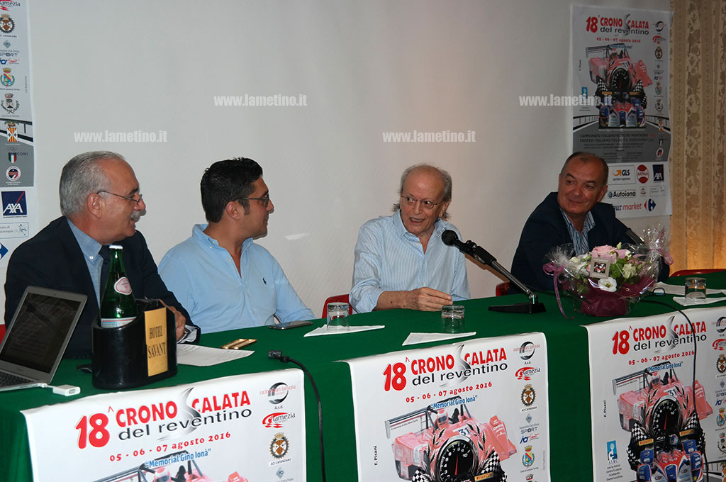 Lamezia, presentata diciottesima Cronoscalata del Reventino: “Volano per il territorio”