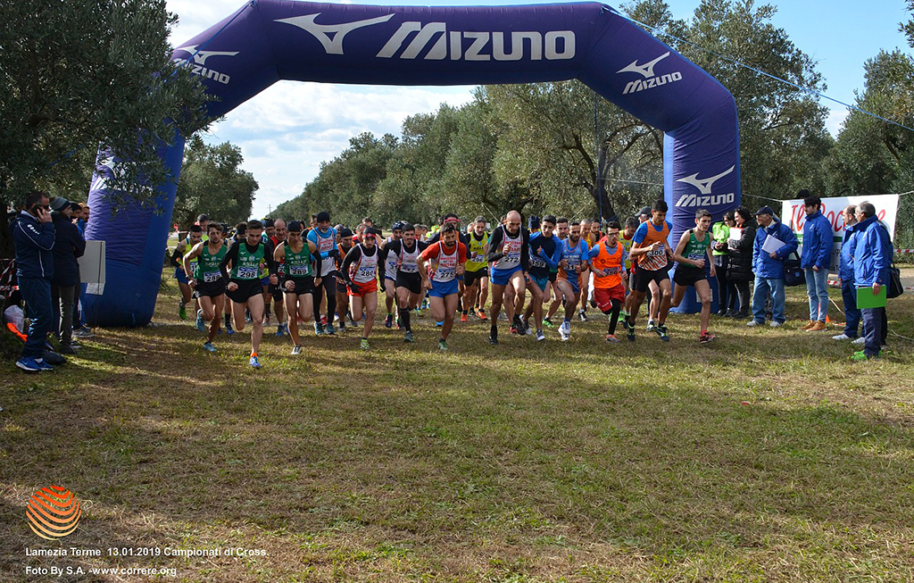 Lamezia, concluso il campionato regionale di corsa campestre