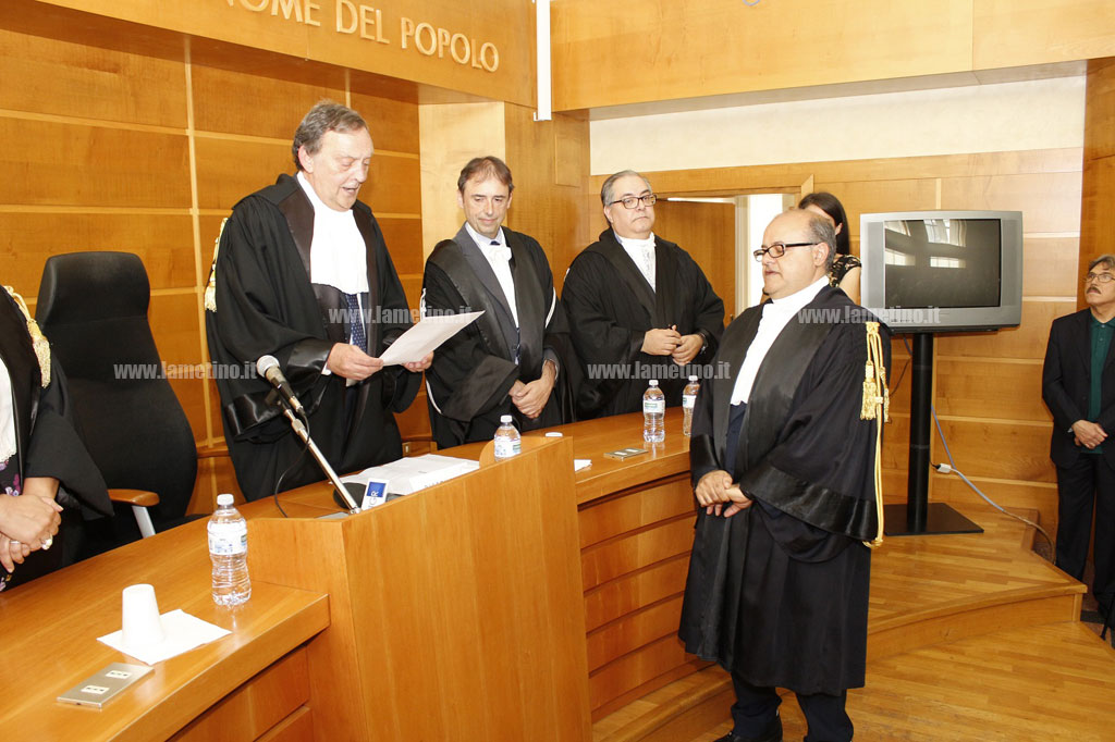 Lamezia, insediamento Procuratore Salvatore Curcio: "Uffici lametini sono presidio di legalità di cui non si può fare a meno" - VIDEO