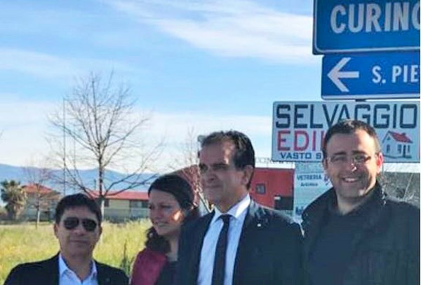 Consegnati i lavori della rotatoria ad Acconia di Curinga