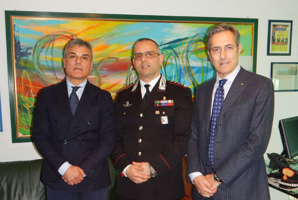 Sicurezza e legalità, incontro tra Comandante carabinieri e vertici Confindustria a Cosenza