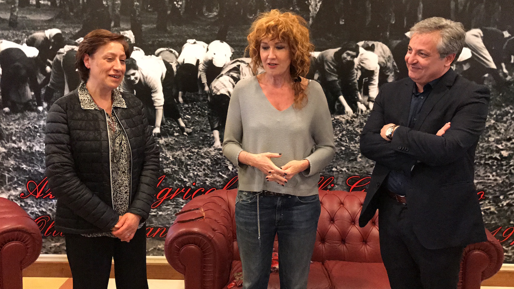 Fiorella Mannoia incontra a Cittanova i familiari delle vittime di ’ndrangheta