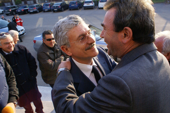 Lamezia, D'Alema in visita al sindaco Speranza 