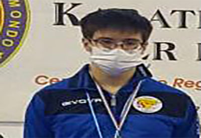 Karate, atleta lametino Davide Mazzei al campionato italiano fijlkam di Ostia lido nella classe cadetti
