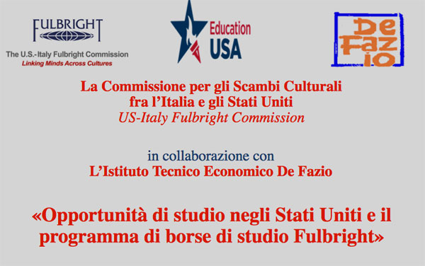 Lamezia, il 15 seminario su opportunità di studio negli Stati Uniti