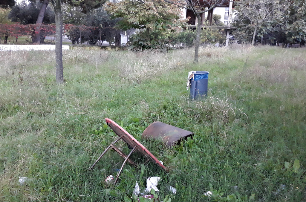 Lamezia, Piccioni: "Degrado al parco dedicato a Lorenzo Scarpino, abbandonato altro spazio verde"