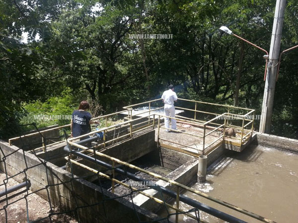 Sequestrati sei depuratori nel lametino