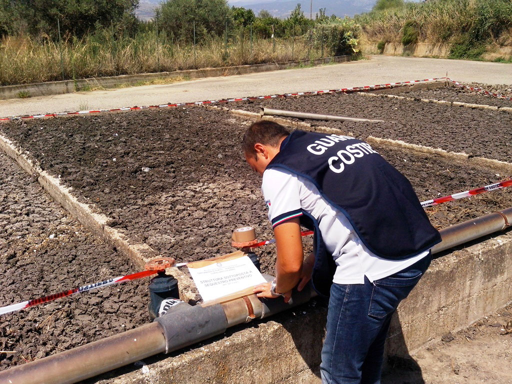 Guardia costiera sequestra 3 depuratori nel cosentino