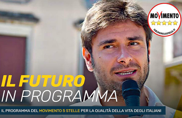  M5S, il tour di Alessandro Di Battista fa tappa a Locri il 20 febbraio