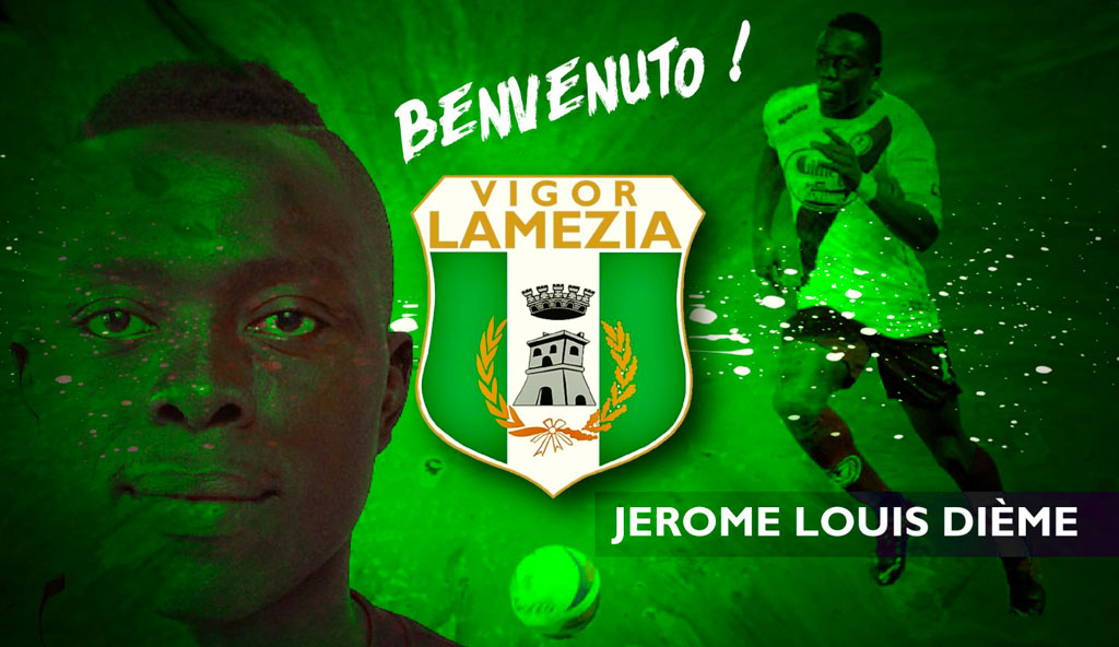 Vigor Lamezia: arriva l'attaccante Jerome Louis Dième
