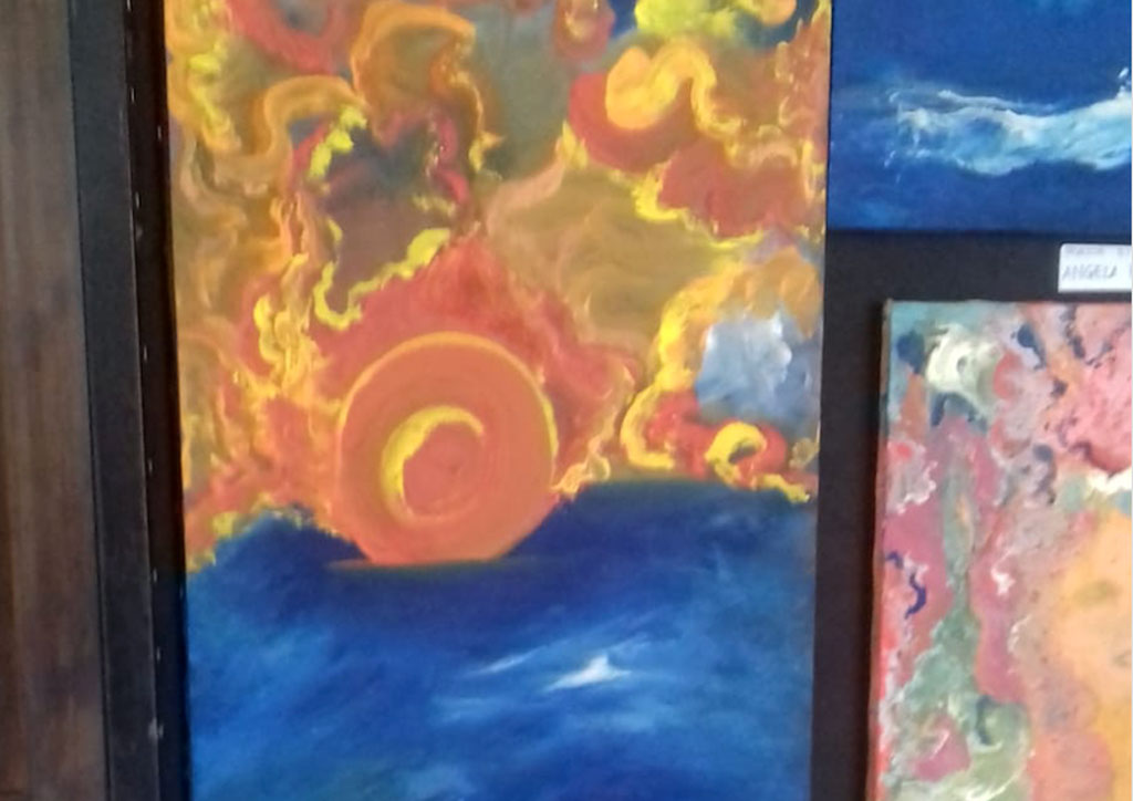 Lamezia, al Chiostro di San Domenico la mostra di Rina Minardi "Quando la pittura va oltre la forma"
