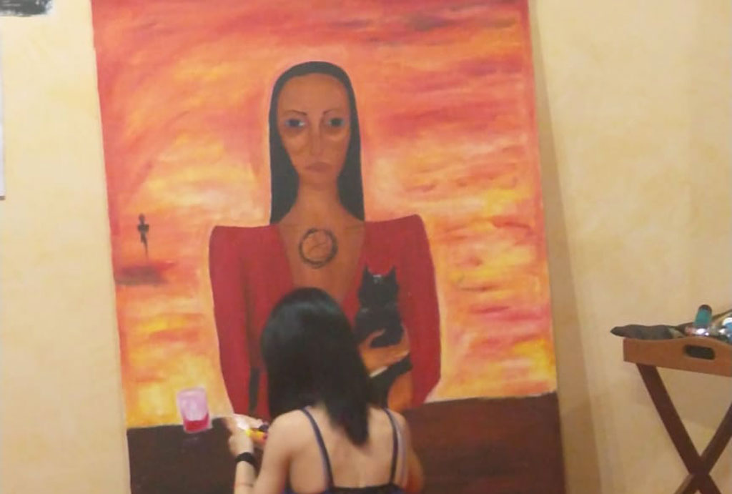 "Arte e Introspezione": in mostra opere della ventenne Eva Fruci a Curinga