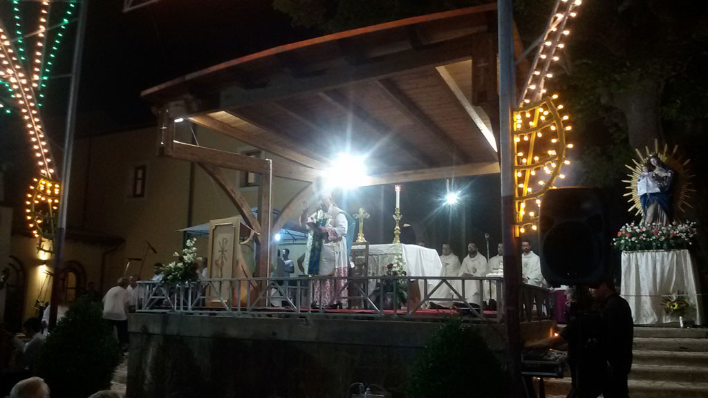 Santuario Dipodi, Cantafora: “Maria ci renda cristiani capaci di rimettersi sempre in piedi”