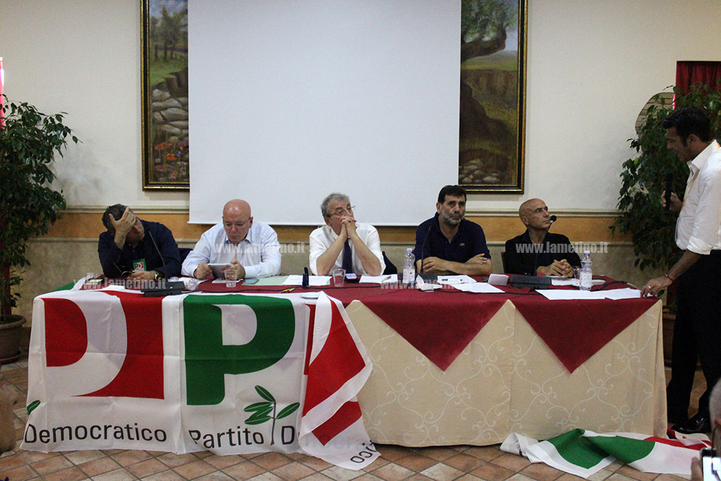 Lamezia, direzione Pd: il 28 e 29 luglio l'assemblea regionale