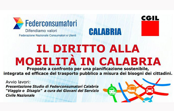 Lamezia: convegno Federconsumatori su sistema trasporto pubblico il 4 maggio