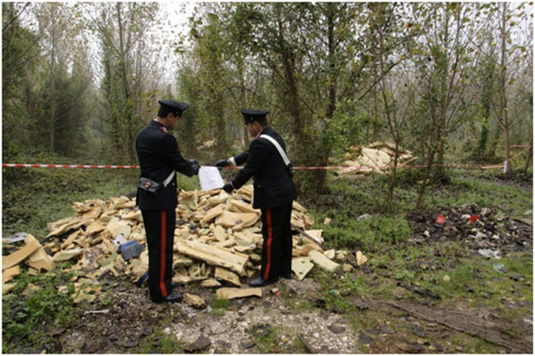Calabria: Sequestrata discarica abusiva nel cosentino, due denunce 