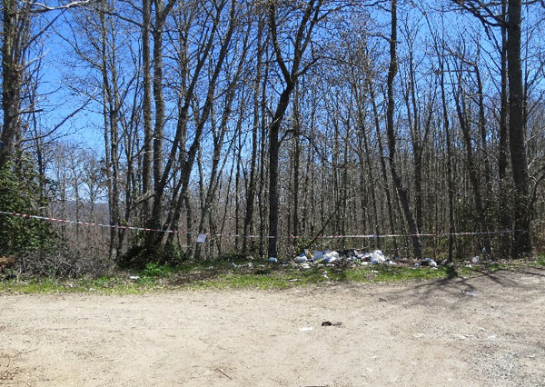 Carabinieri scoprono discarica abusiva tra i boschi di Decollatura